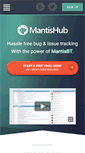 Mobile Screenshot of mantishub.com